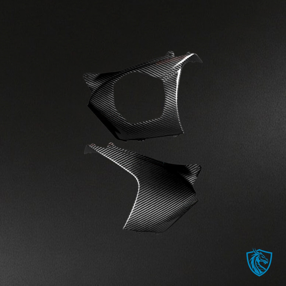 Suzuki GSXR1000 (2007-2008) Black & Gray Carbon Fiber - MERGEment Motorcycle Fairings Kit