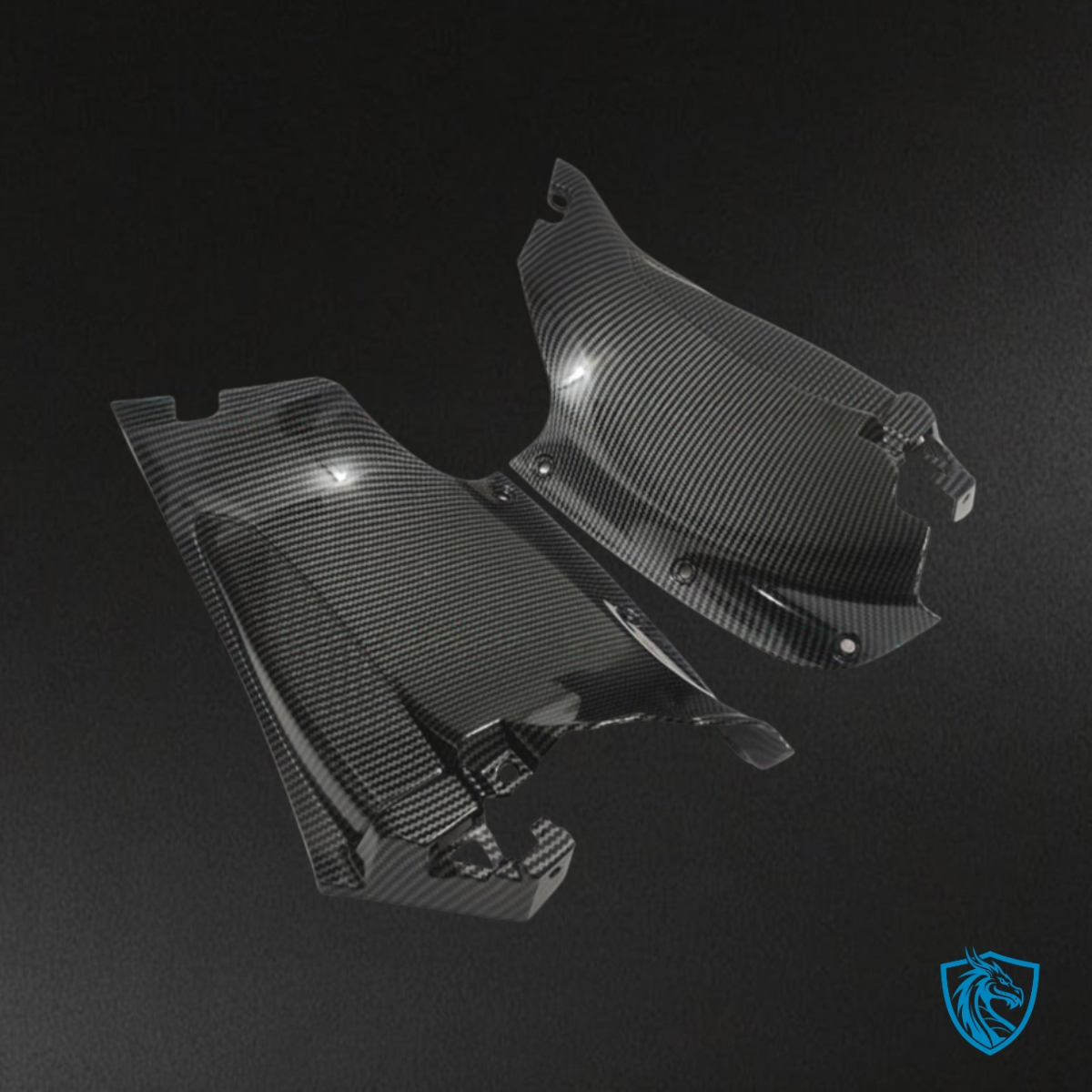 Honda CBR650R (2019-2020) Black carbon fabric Fairings Kit - Aftermarket ABS Bodywork