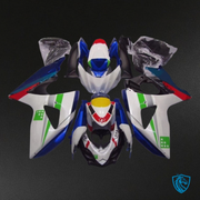 White, Blue & Green
