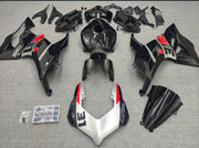 Black White & Red Gloss