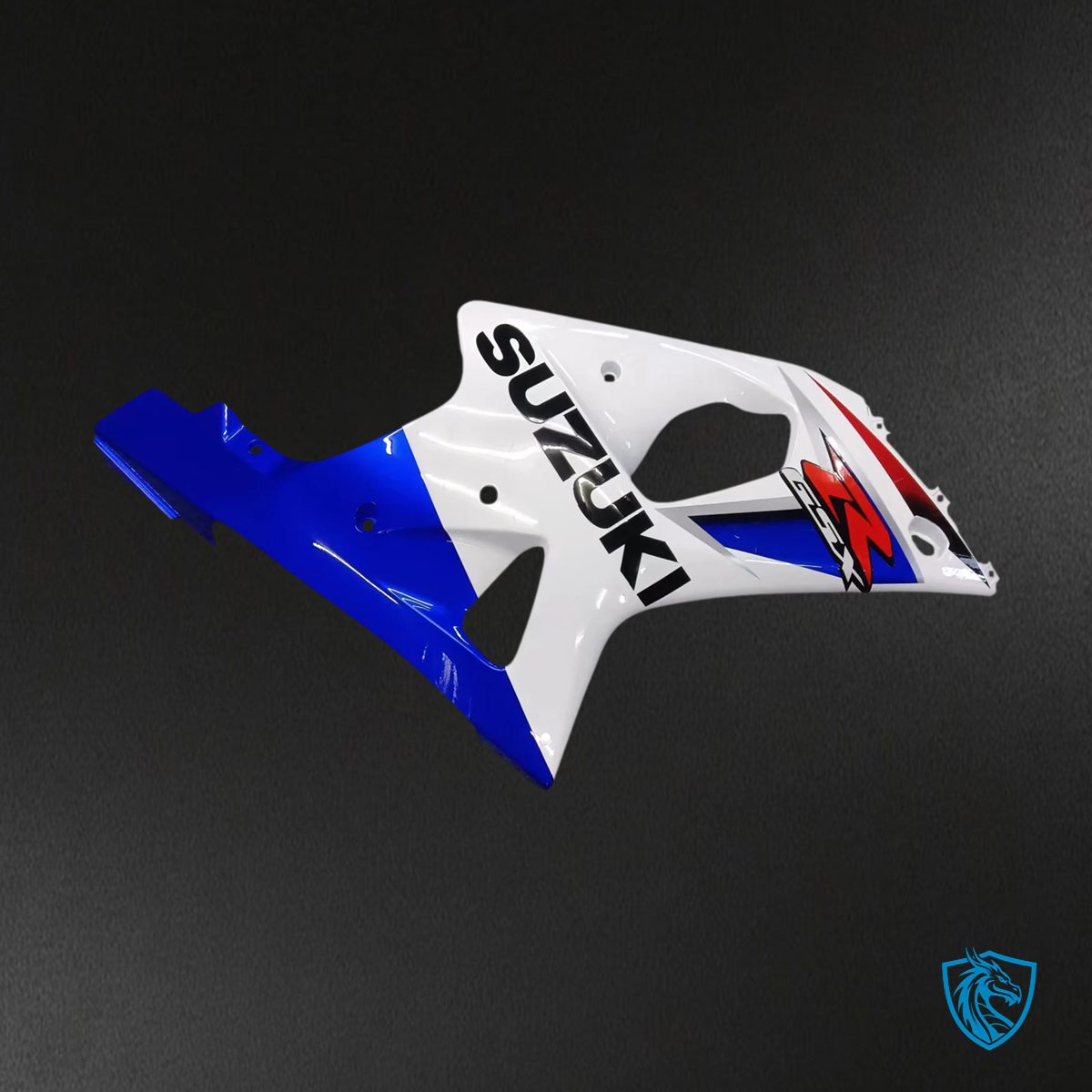 Suzuki GSXR1000 (2000-2002) Blue with White - Fairing Kit