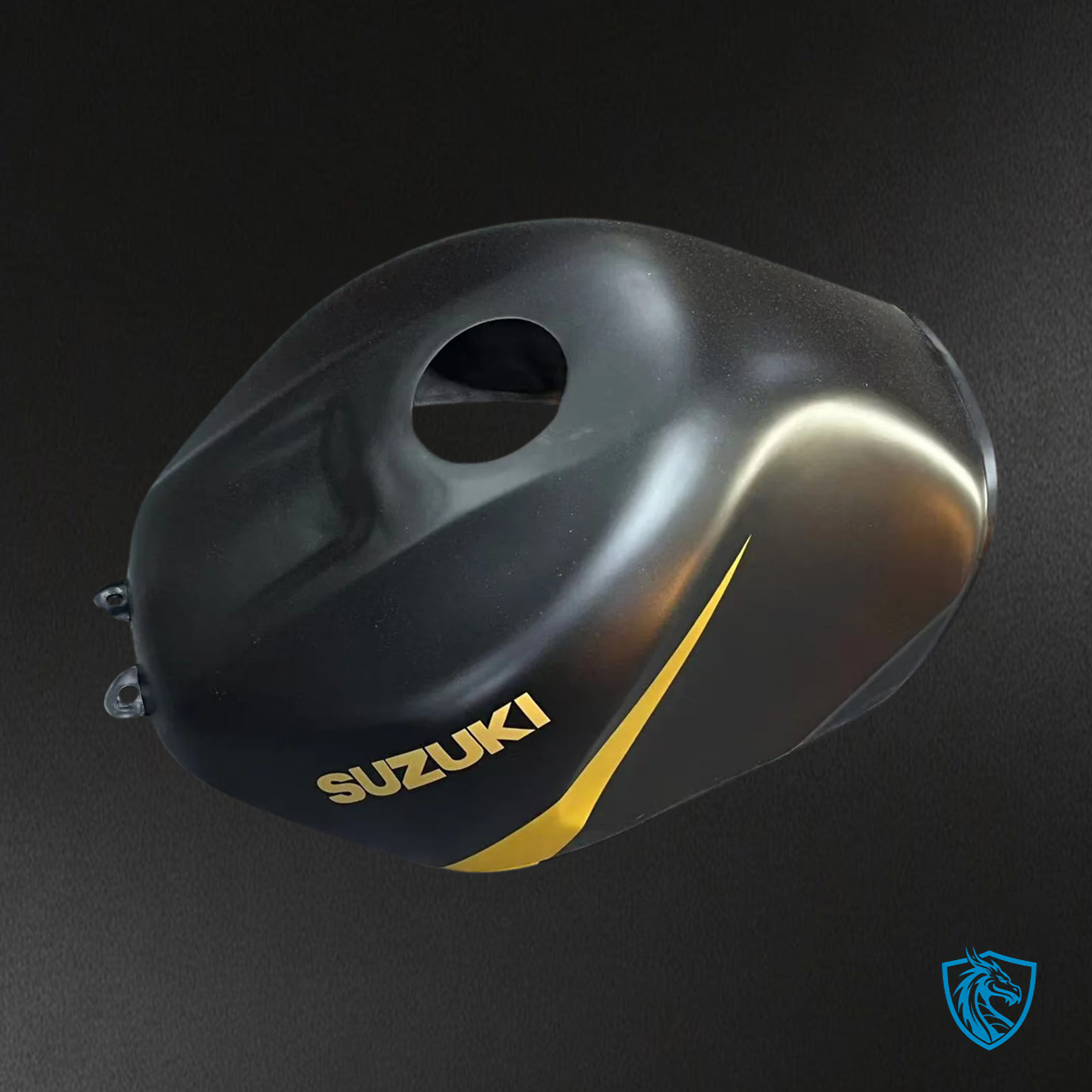 Suzuki GSXR600 (2001-2003) & GSXR750 (2000-2003) Matte Black & Gold - Fairing Kit