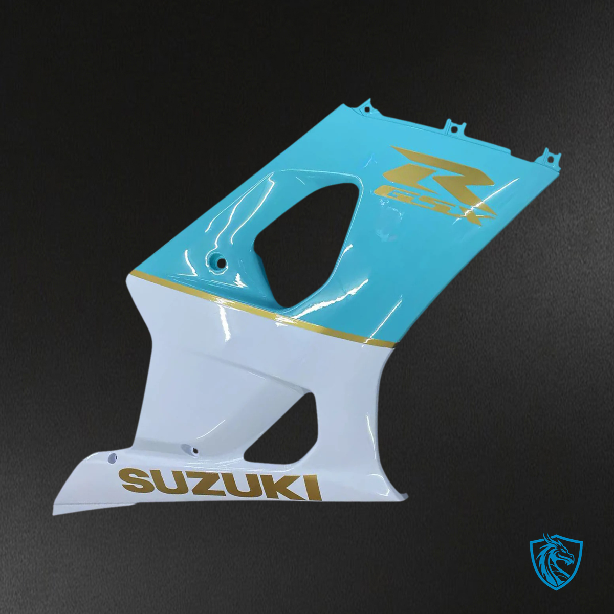 Suzuki GSXR1000 (2003-2004) Blue with White - Fairing Kit