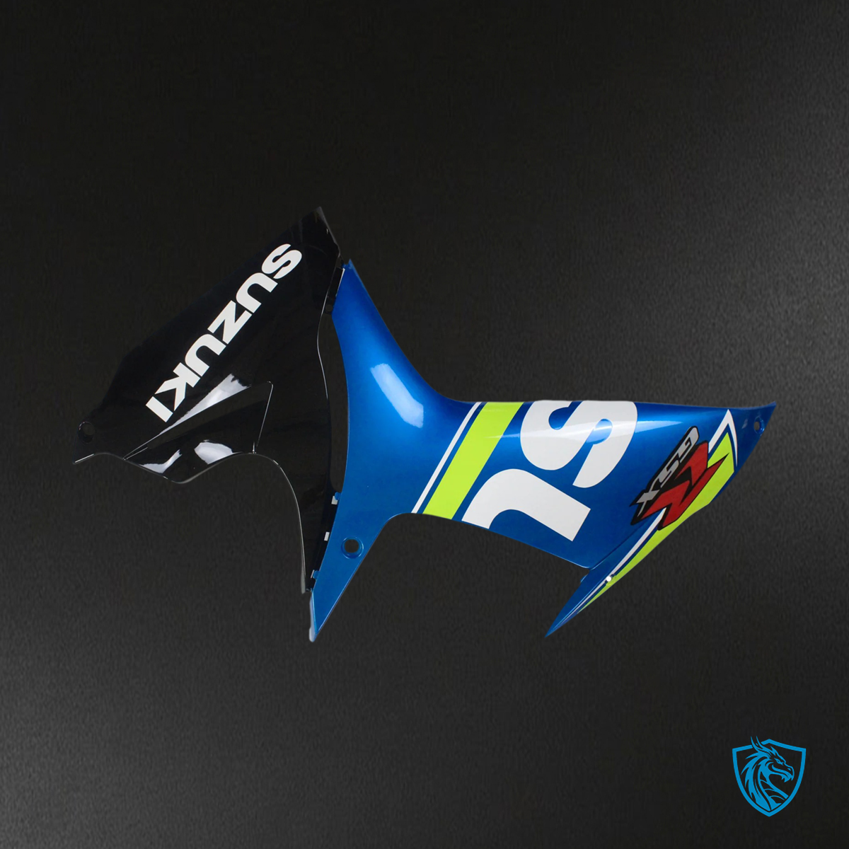 Suzuki GSXR600-750 (2011-2025) Blue With Black - Fairing Kit
