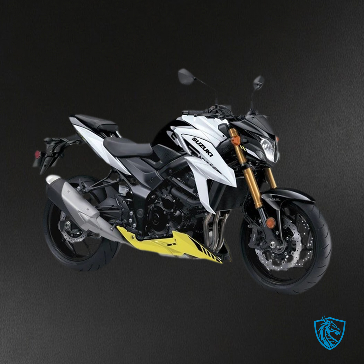 Suzuki GSX-S 750 (2017-2022) White & Yellow - Fairing Kit