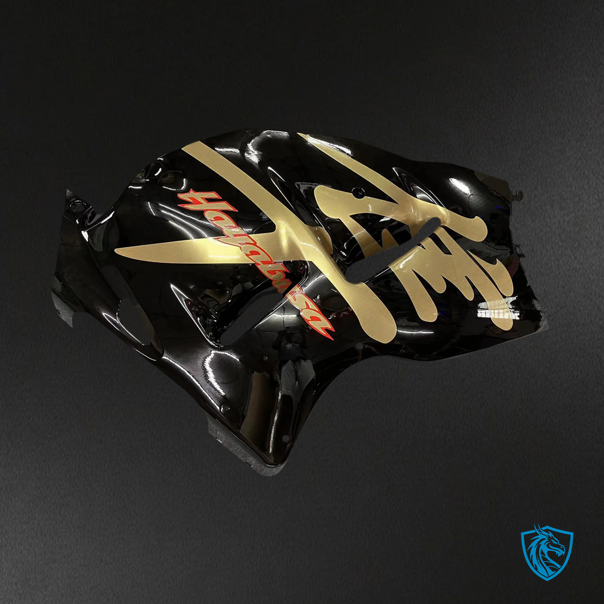 Suzuki GSX1300R (1999-2007) Hayabusa Black and Gold - Fairing Kit