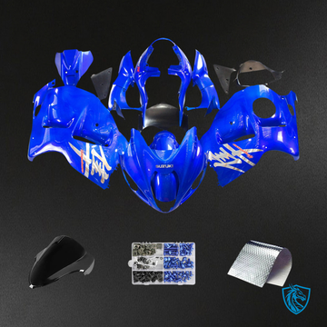 Suzuki GSX1300R (1999-2007) Hayabusa Blue & Letter - Fairing Kit