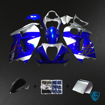 Suzuki GSX1300R (1999-2007) Hayabusa Blue & Sliver - Fairing Kit