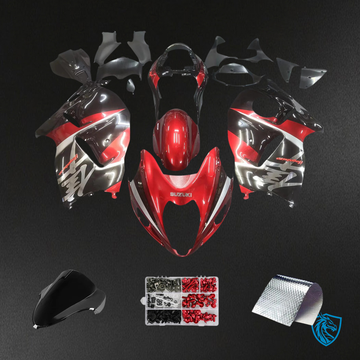 Suzuki GSX1300R (1999-2007) Hayabusa G-Black & Red - Fairing Kit