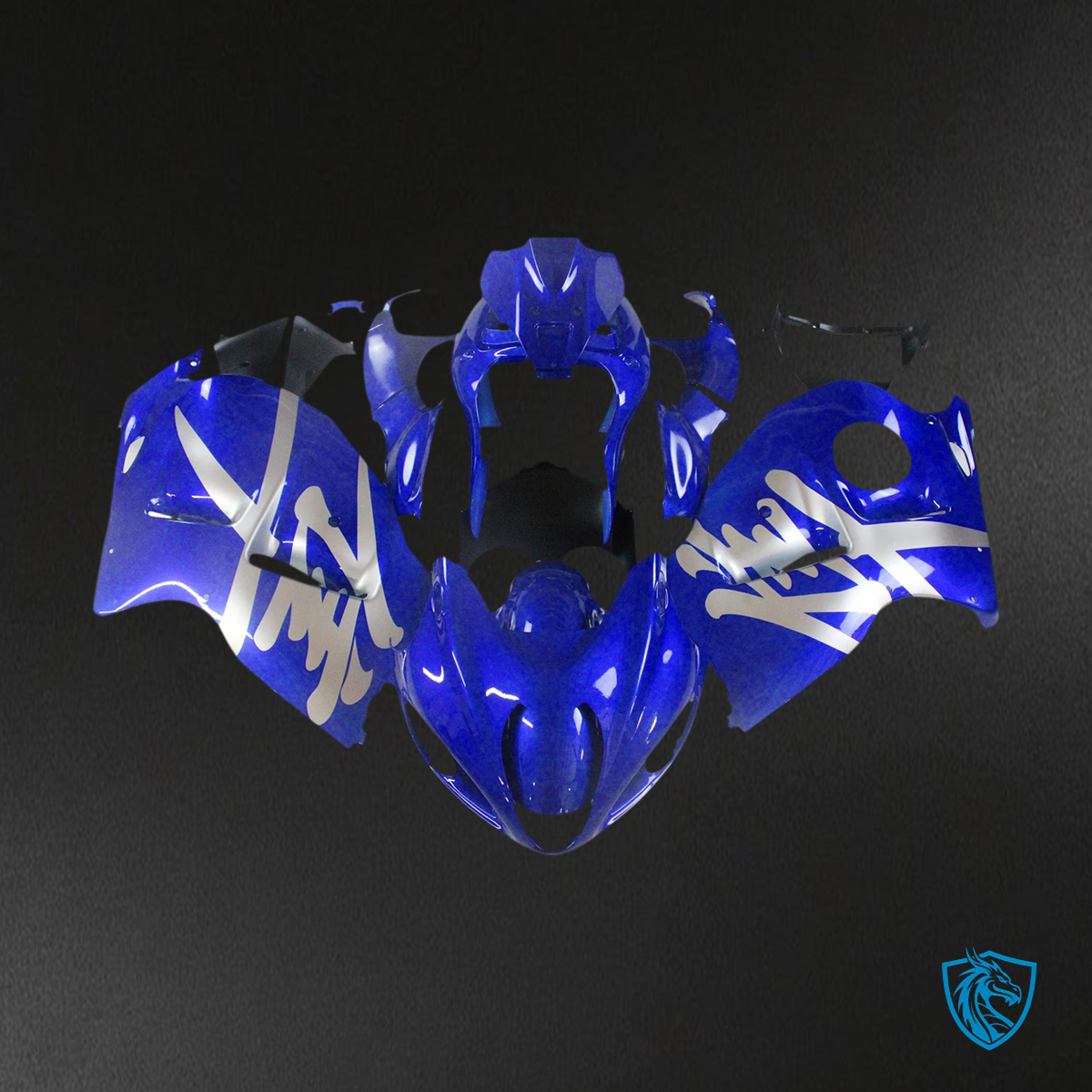 Suzuki GSX1300R (1999-2007) Hayabusa Gloss Blue - Fairing Kit