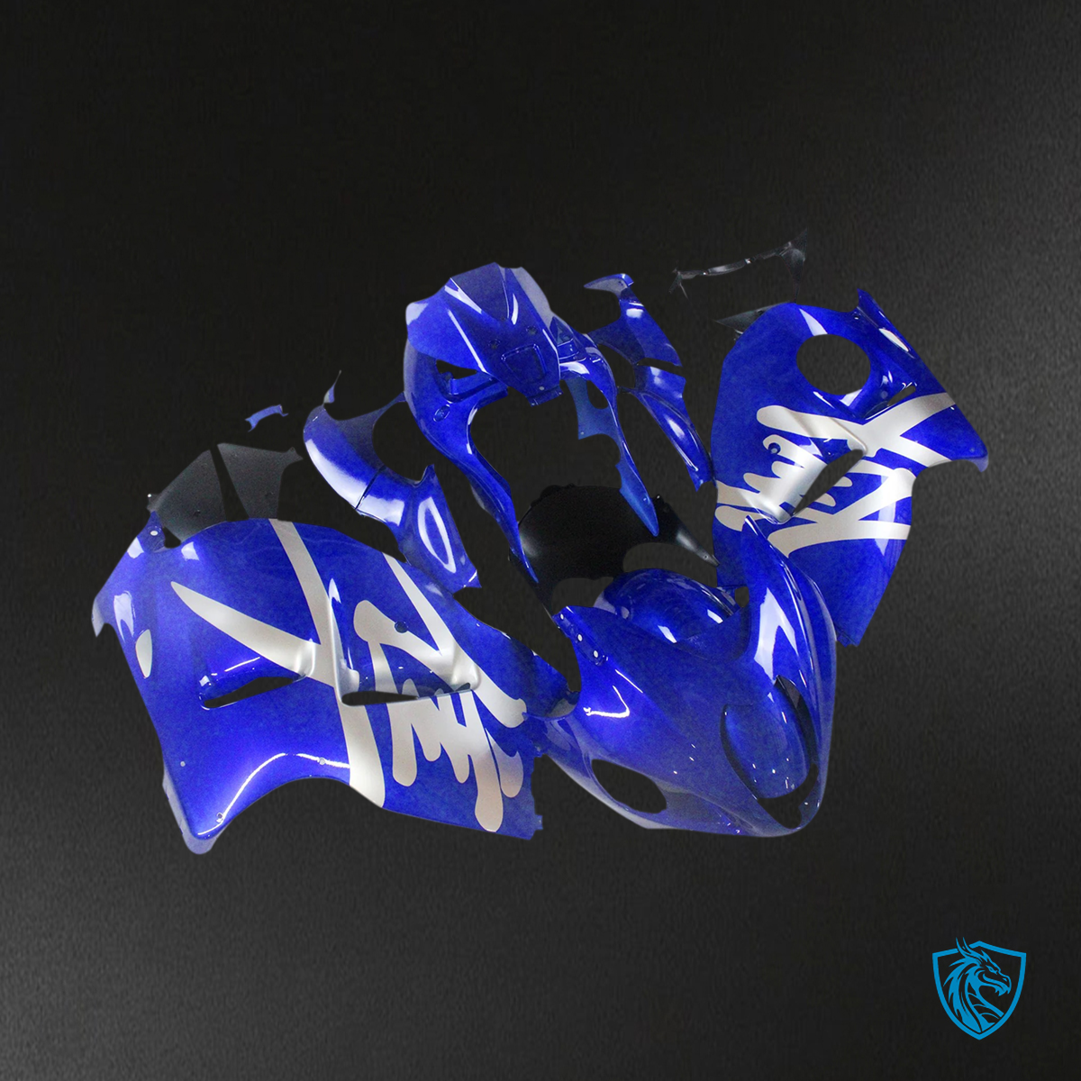 Suzuki GSX1300R (1999-2007) Hayabusa Gloss Blue - Fairing Kit