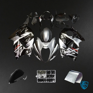 Suzuki GSX1300R (1999-2007) Hayabusa Gray & Black - Fairing Kit