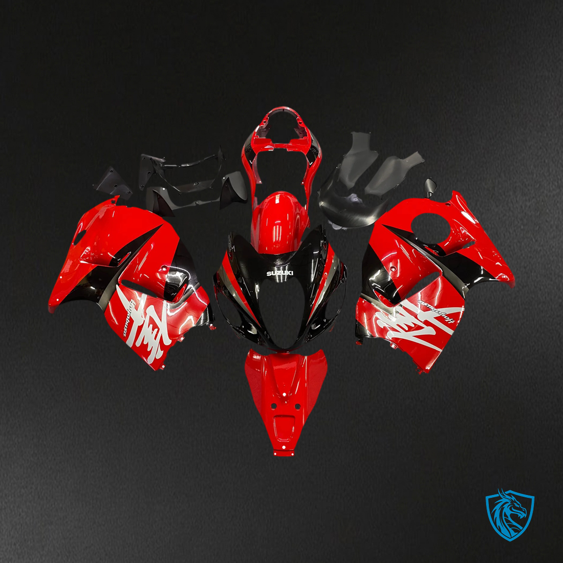 Suzuki GSX1300R (1999-2007) Hayabusa Red - Fairing Kit