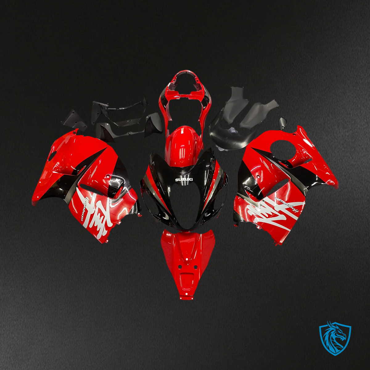 Suzuki GSX1300R (1999-2007) Hayabusa Red - Fairing Kit