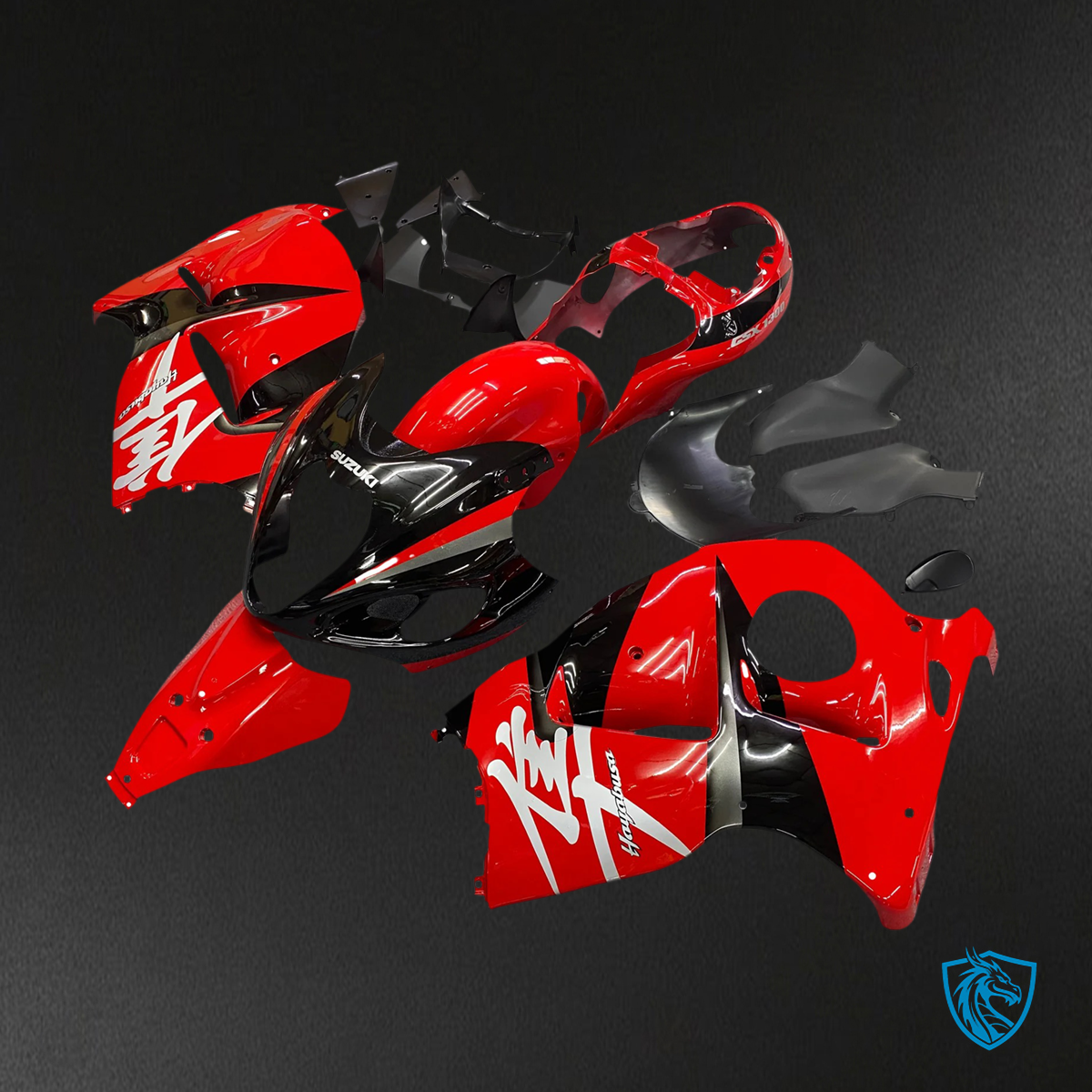 Suzuki GSX1300R (1999-2007) Hayabusa Red - Fairing Kit