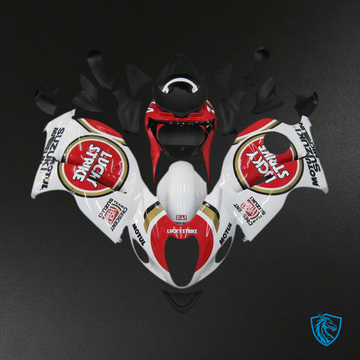 Suzuki GSX1300R (1999-2007) Hayabusa White and Red - Fairing Kit