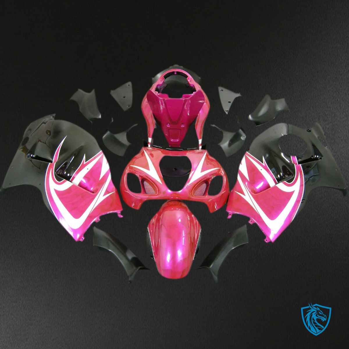 Suzuki GSX1300R (1999-2007) Red - Fairing Kit