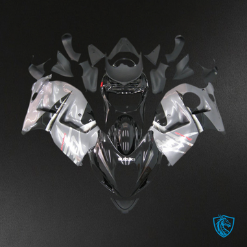 Suzuki GSX1300R (1999-2007) Sliver & Black - Fairing Kit