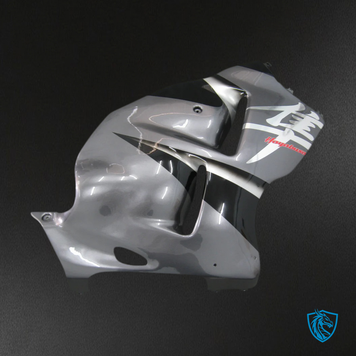 Suzuki GSX1300R (1999-2007) Sliver & Black - Fairing Kit
