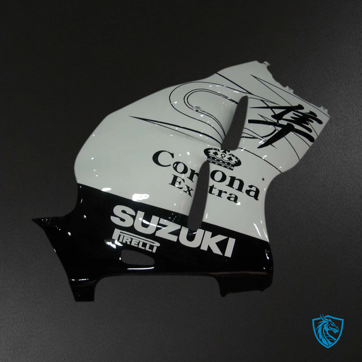 Suzuki GSX1300R (1999-2007) White & Black - Fairing Kit