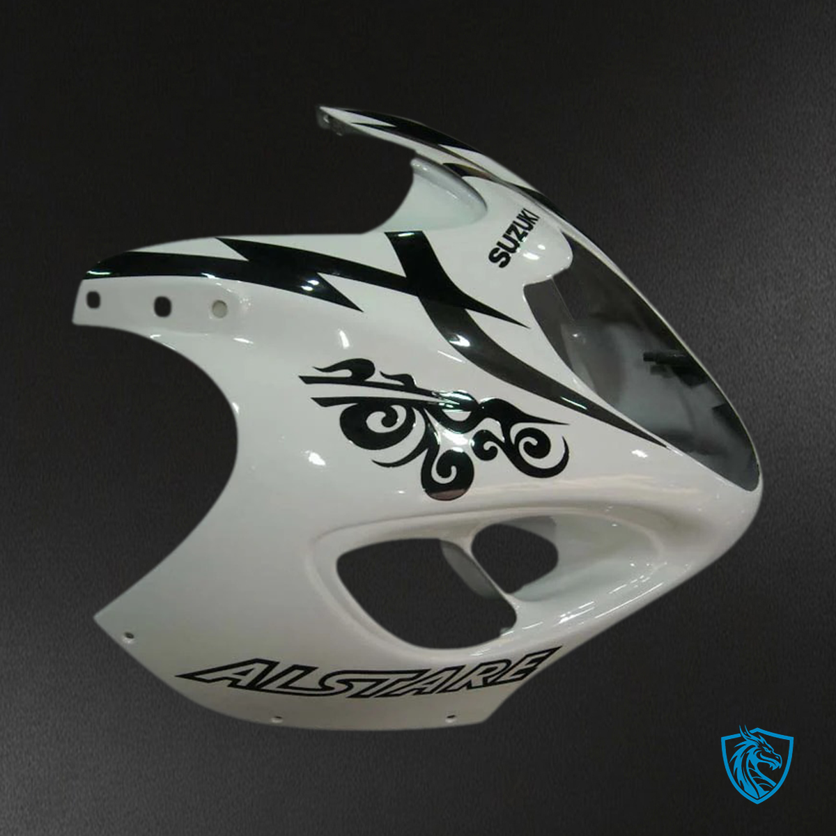 Suzuki GSX1300R (1999-2007) White & Black - Fairing Kit