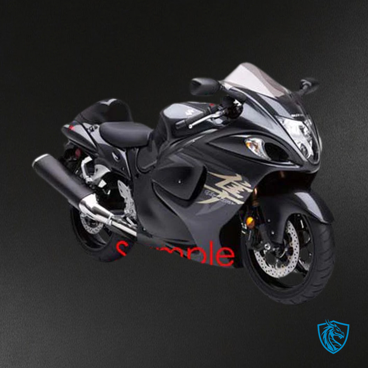 Suzuki GSX1300R (2008-2020) Hayabusa Gloss Black - Fairing Kit