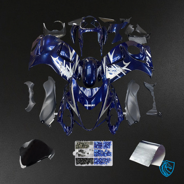 Suzuki GSX1300R (2008-2020) Hayabusa Gloss Dark Blue - Fairing Kit