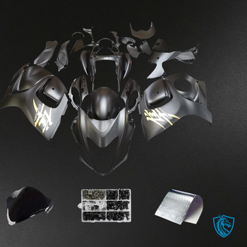 Suzuki GSX1300R (2008-2020) Hayabusa Matte Black - Fairing Kit