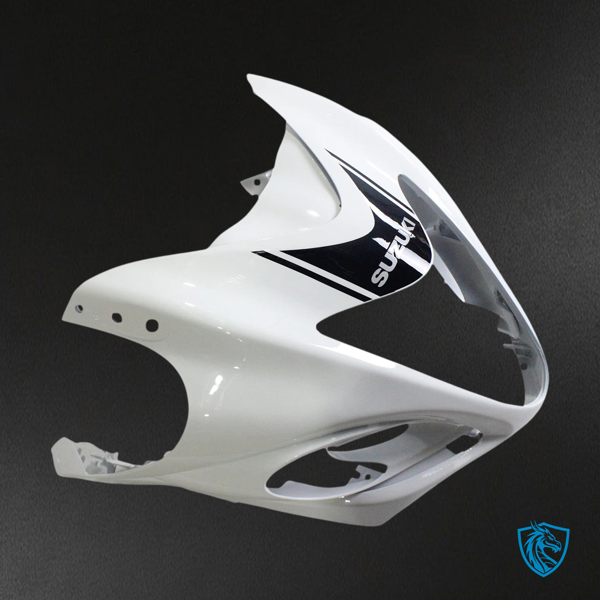 Suzuki GSX1300R 2008-2020) Hayabusa White and Black - Fairing Kit