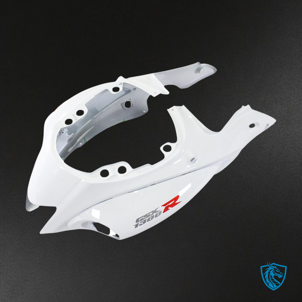 Suzuki GSX1300R 2008-2020) Hayabusa White and Black - Fairing Kit