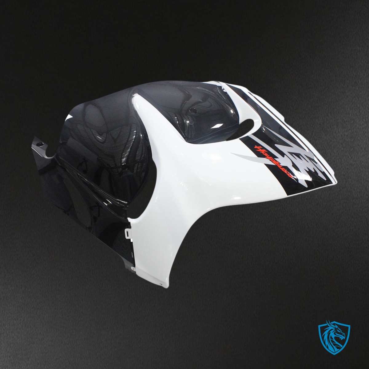 Suzuki GSX1300R 2008-2020) Hayabusa White and Black - Fairing Kit