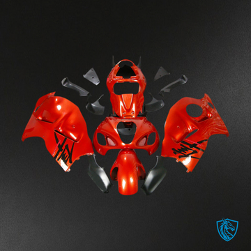 Suzuki GSX1300R (1999-2007) Orange & Red - Fairing Kit