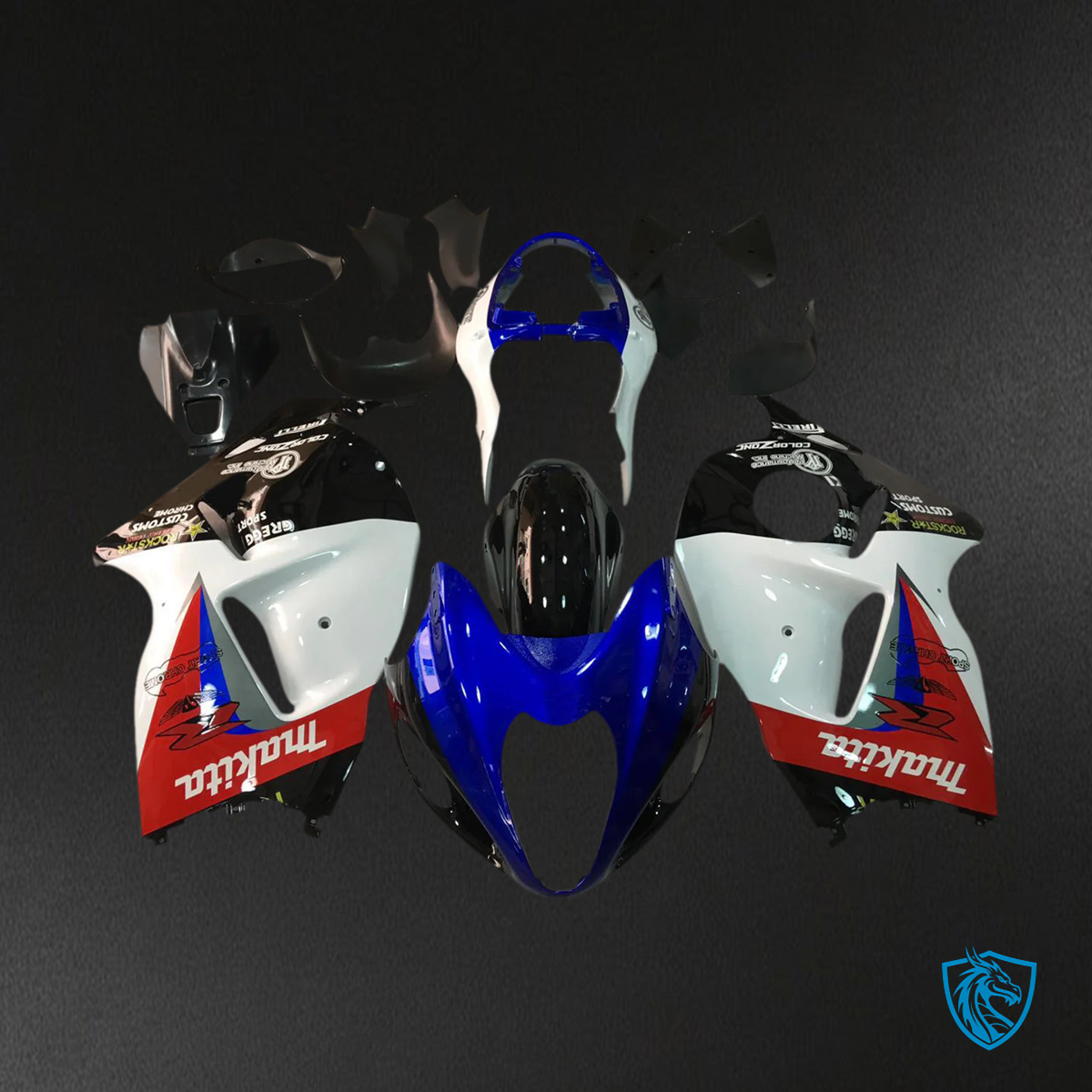 Suzuki GSX1300R (1999-2007) Hayabusa Multicolor - Fairing Kit