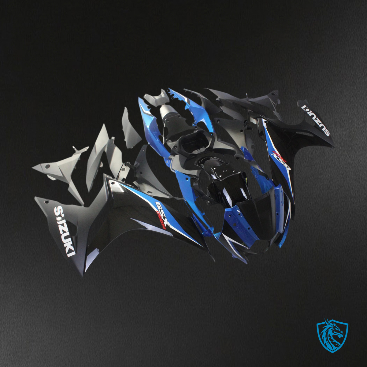 Suzuki GSX250R (2017-2020) Blue & White - Fairing Kit