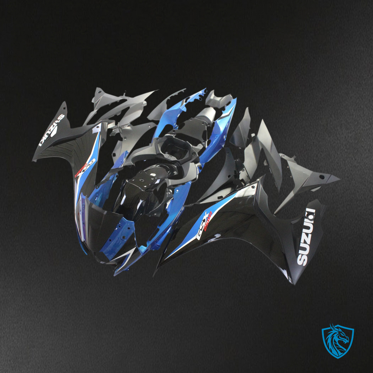 Suzuki GSX250R (2017-2020) Blue & White - Fairing Kit