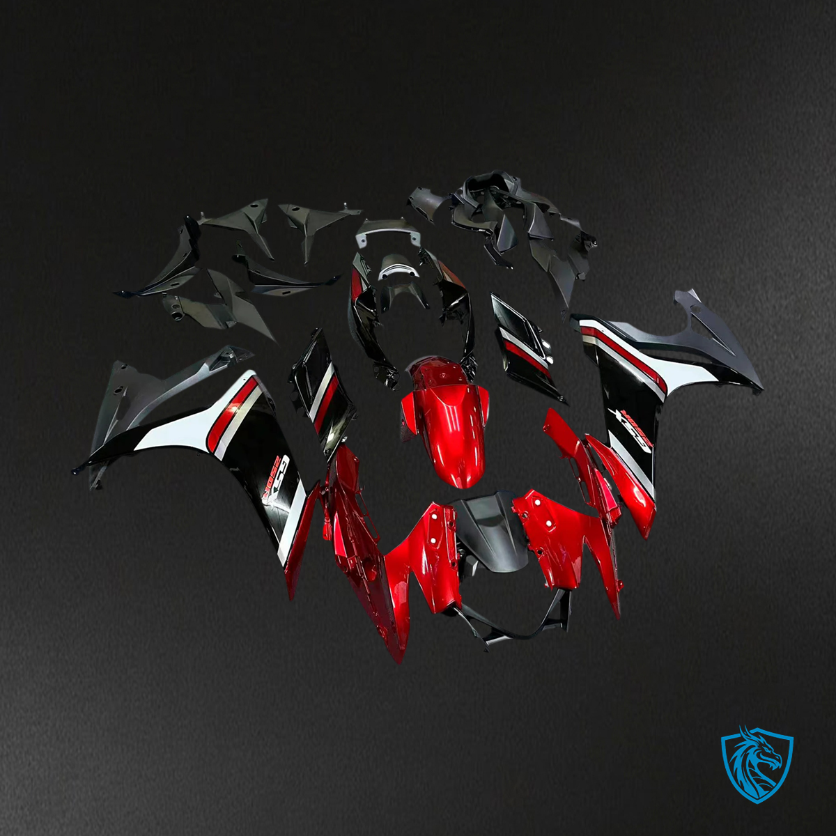 Suzuki GSX250R (2017-2020) Red & Black - Fairing Kit