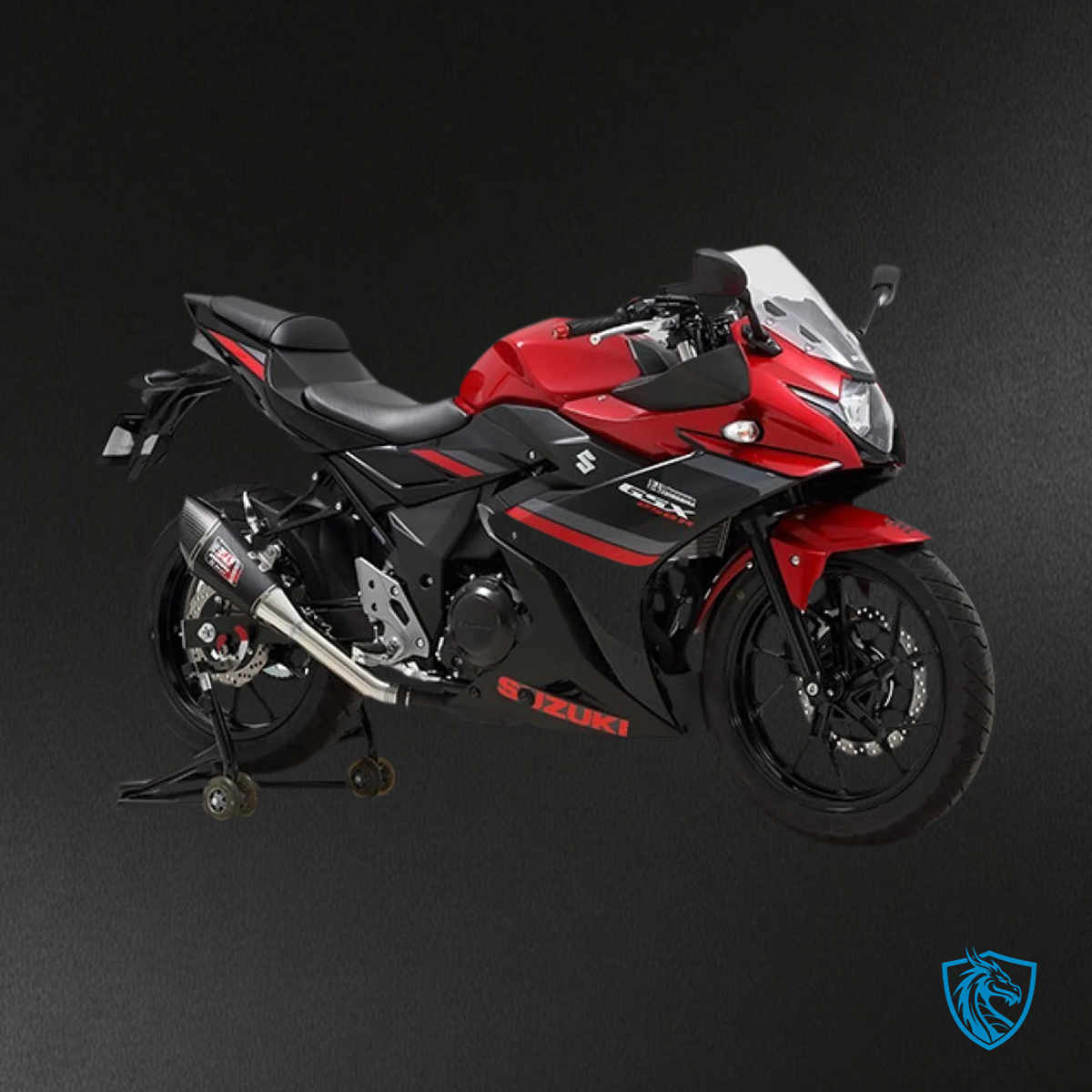 Suzuki GSX250R (2017-2020) Red and Black - Fairing Kit