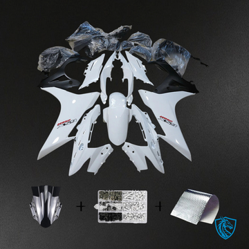 Suzuki GSX250R (2017-2020) White and Black - Fairing Kit