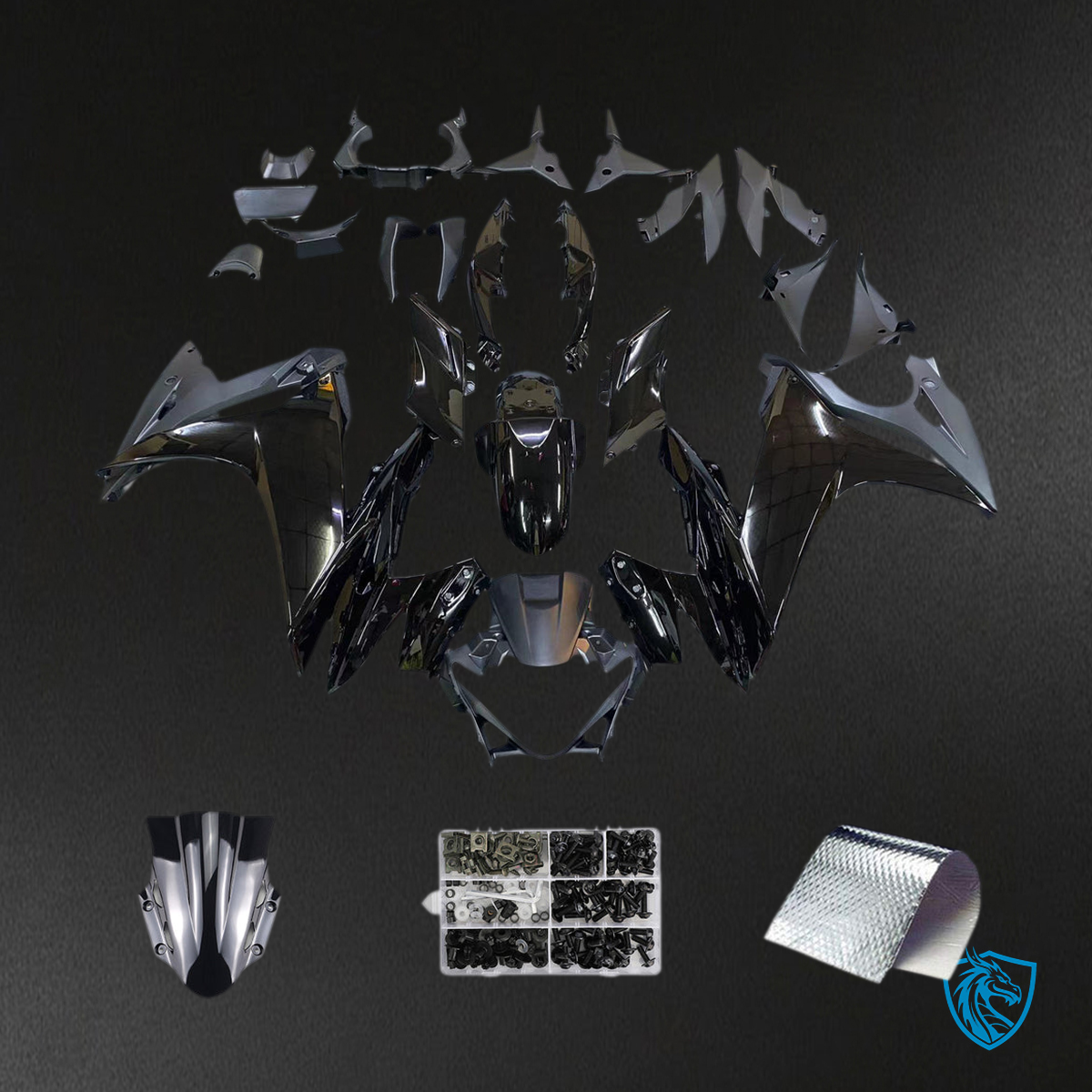 Suzuki GSXR250 (2017-2020) Black Injection - Custom ABS Fairing Kit