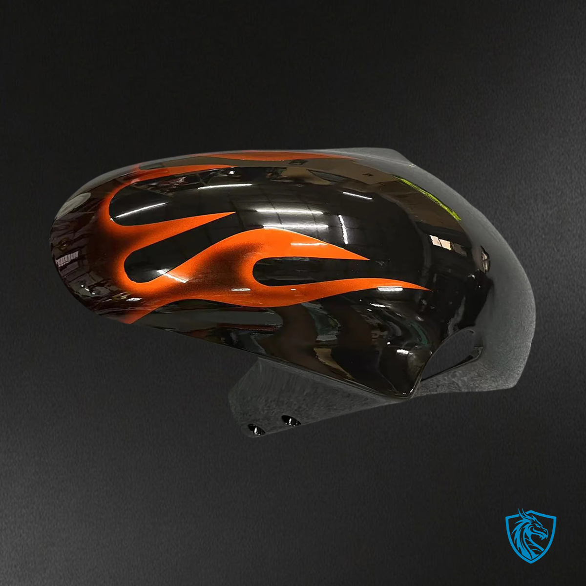 Suzuki GSXR1000 (2000-2002) Black & Orange - Fairing Kit