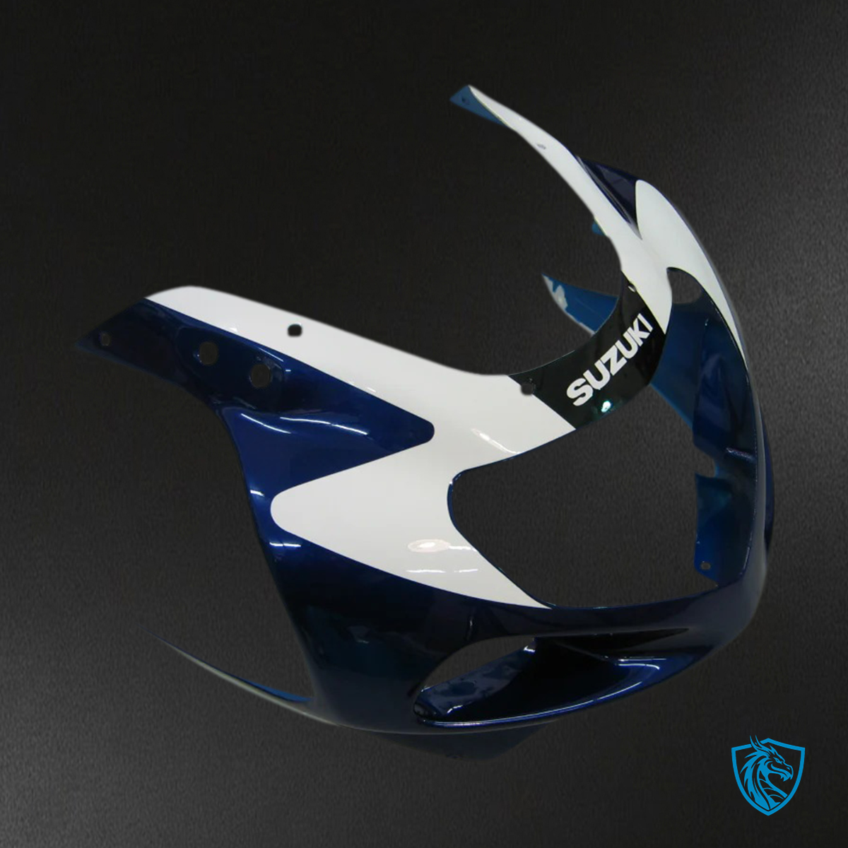 Suzuki GSXR1000 (2000-2002) Blue & White Style 1 - Fairing Kit