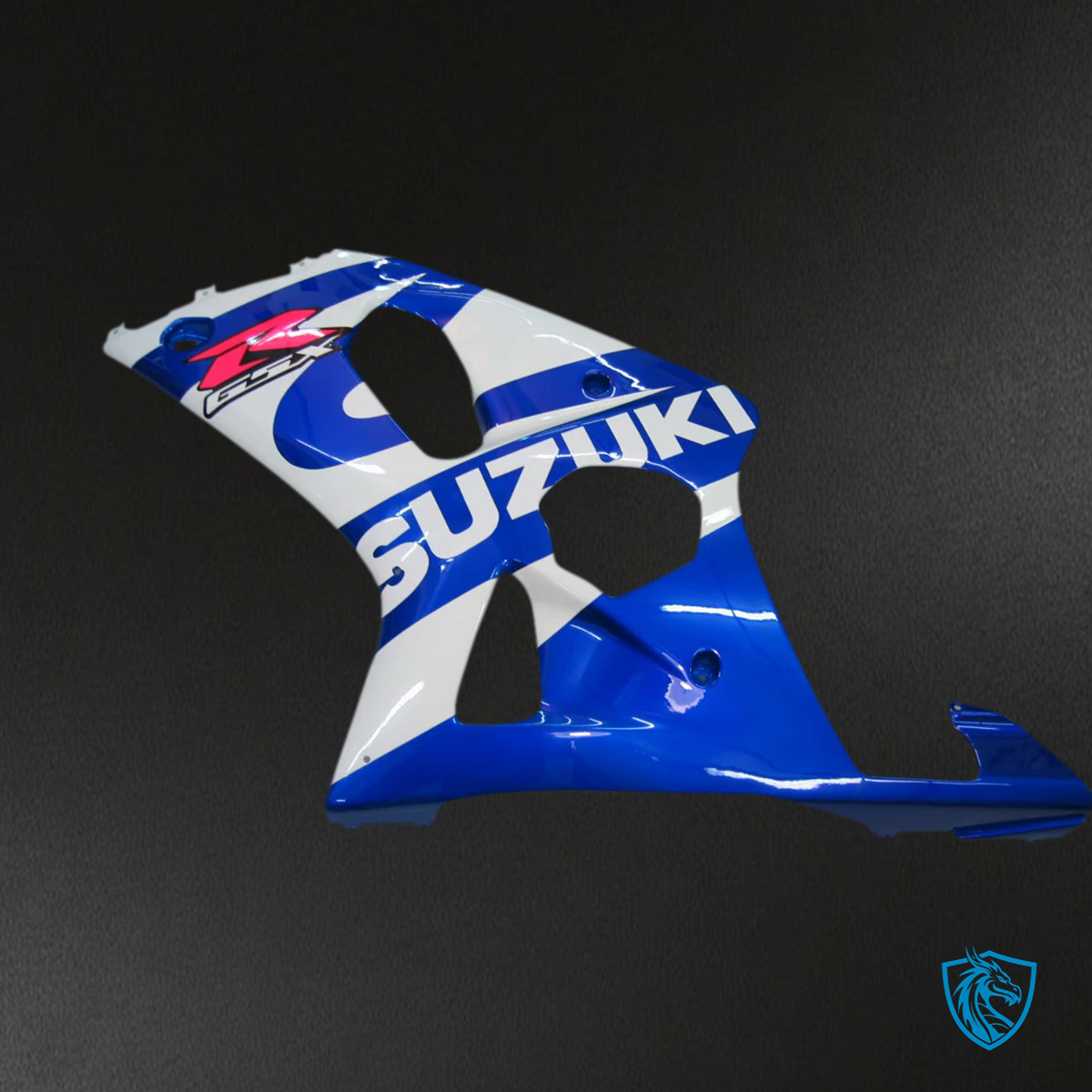 Suzuki GSXR1000 (2000-2002) Blue & White Style 1 - Fairing Kit