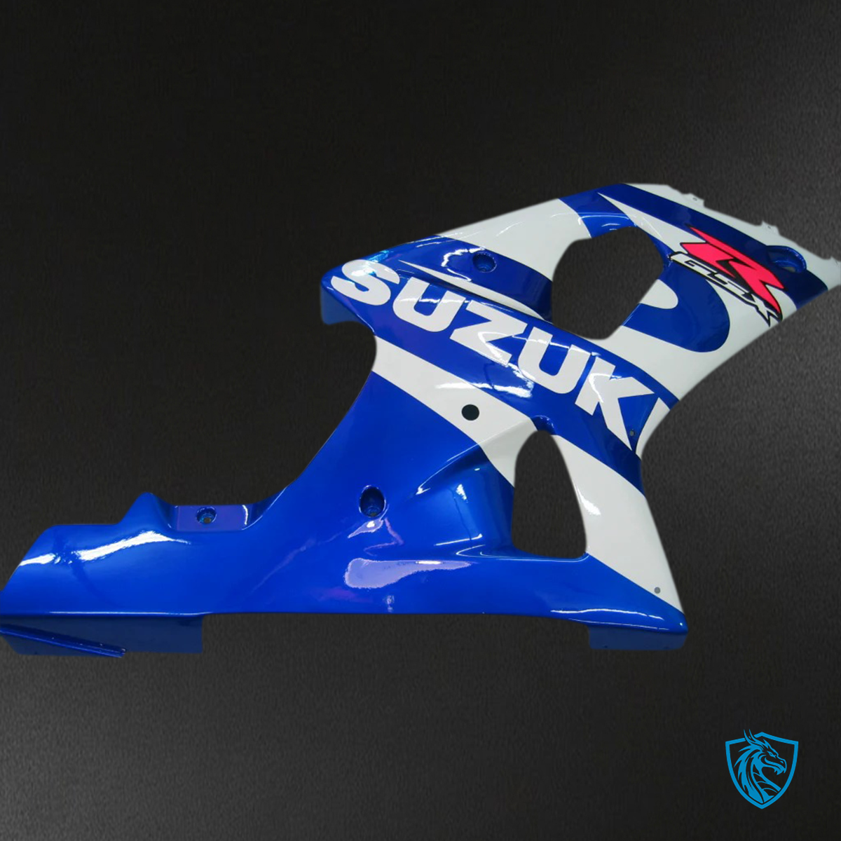 Suzuki GSXR1000 (2000-2002) Blue & White Style 1 - Fairing Kit