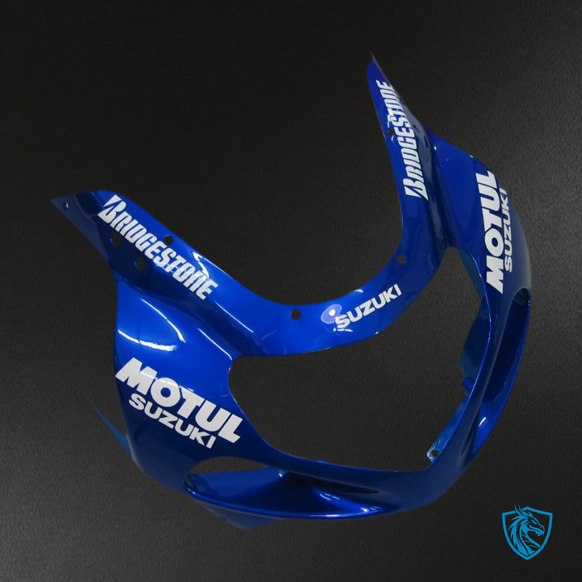 Suzuki GSXR1000 (2000-2002) Blue & White Style 2 - Fairing Kit