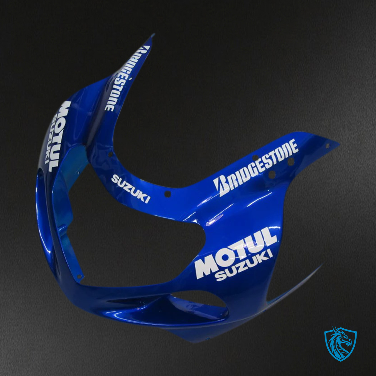 Suzuki GSXR1000 (2000-2002) Blue & White Style 2 - Fairing Kit