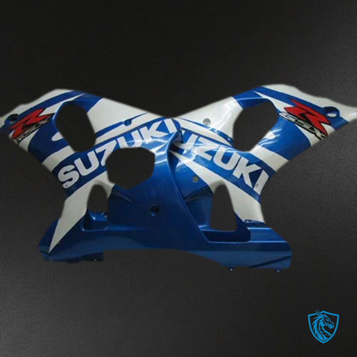 Suzuki GSXR1000 (2000-2002) Blue & White Style 3 - Fairing Kit
