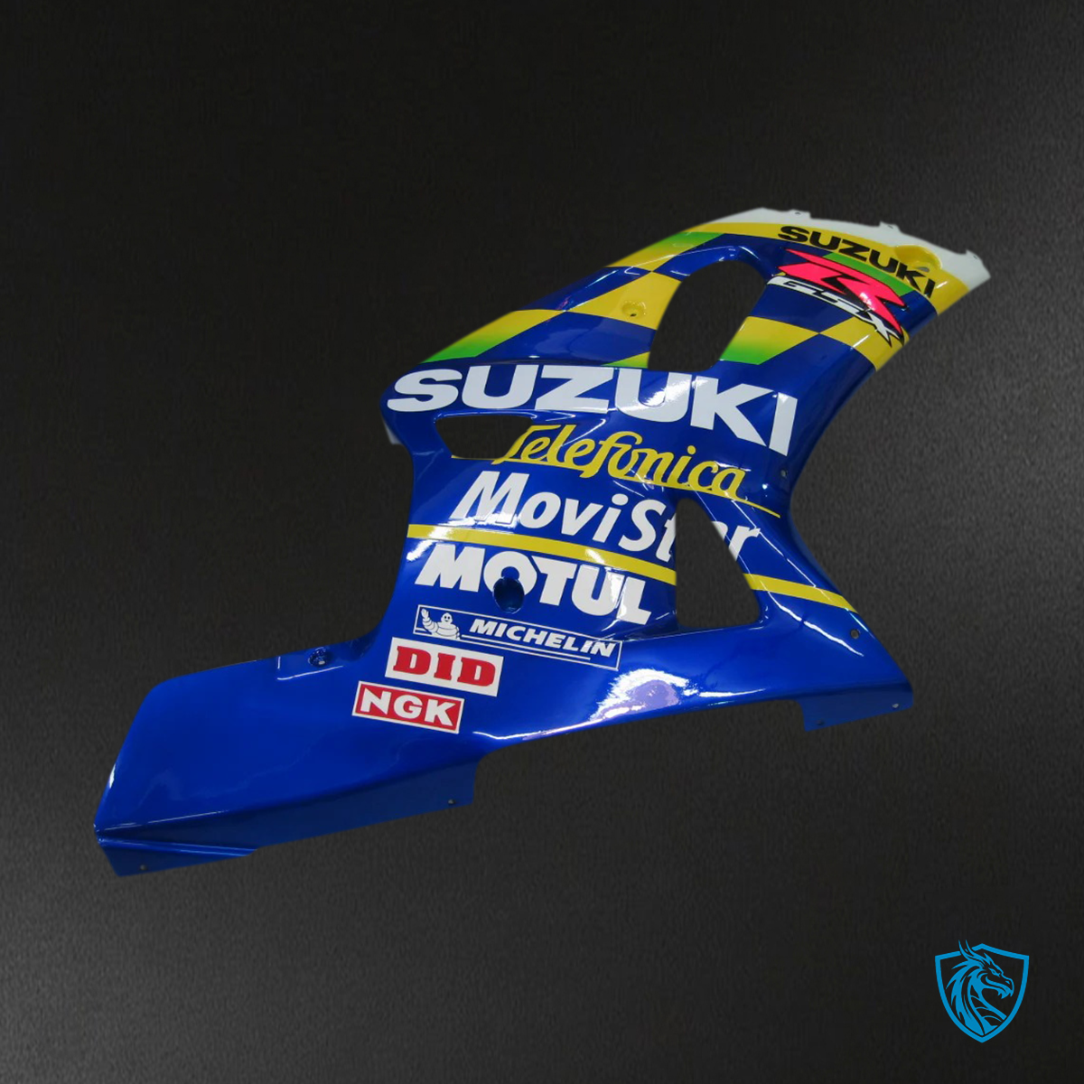 Suzuki GSXR1000 (2000-2002) Blue & Yellow - Fairing Kit