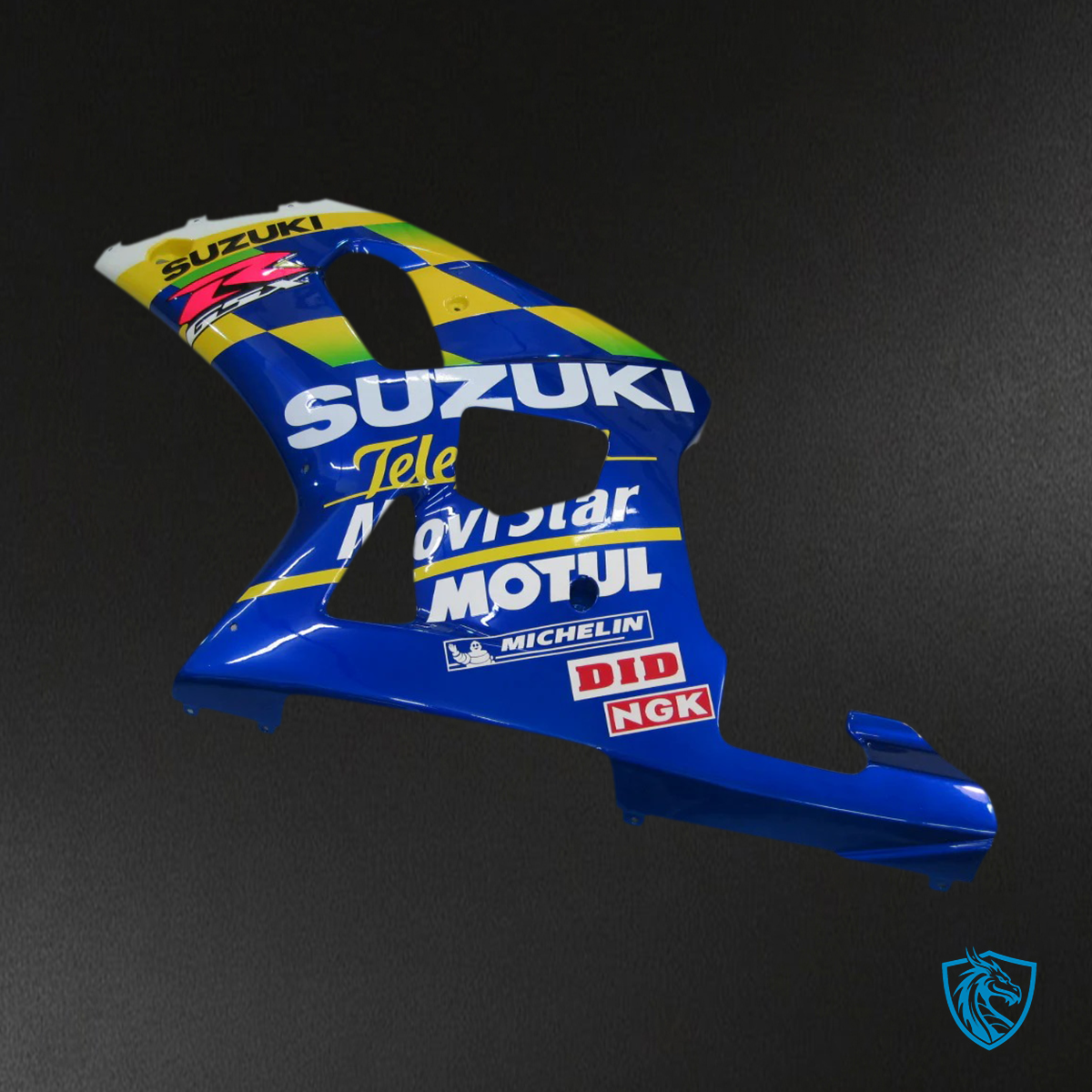 Suzuki GSXR1000 (2000-2002) Blue & Yellow - Fairing Kit