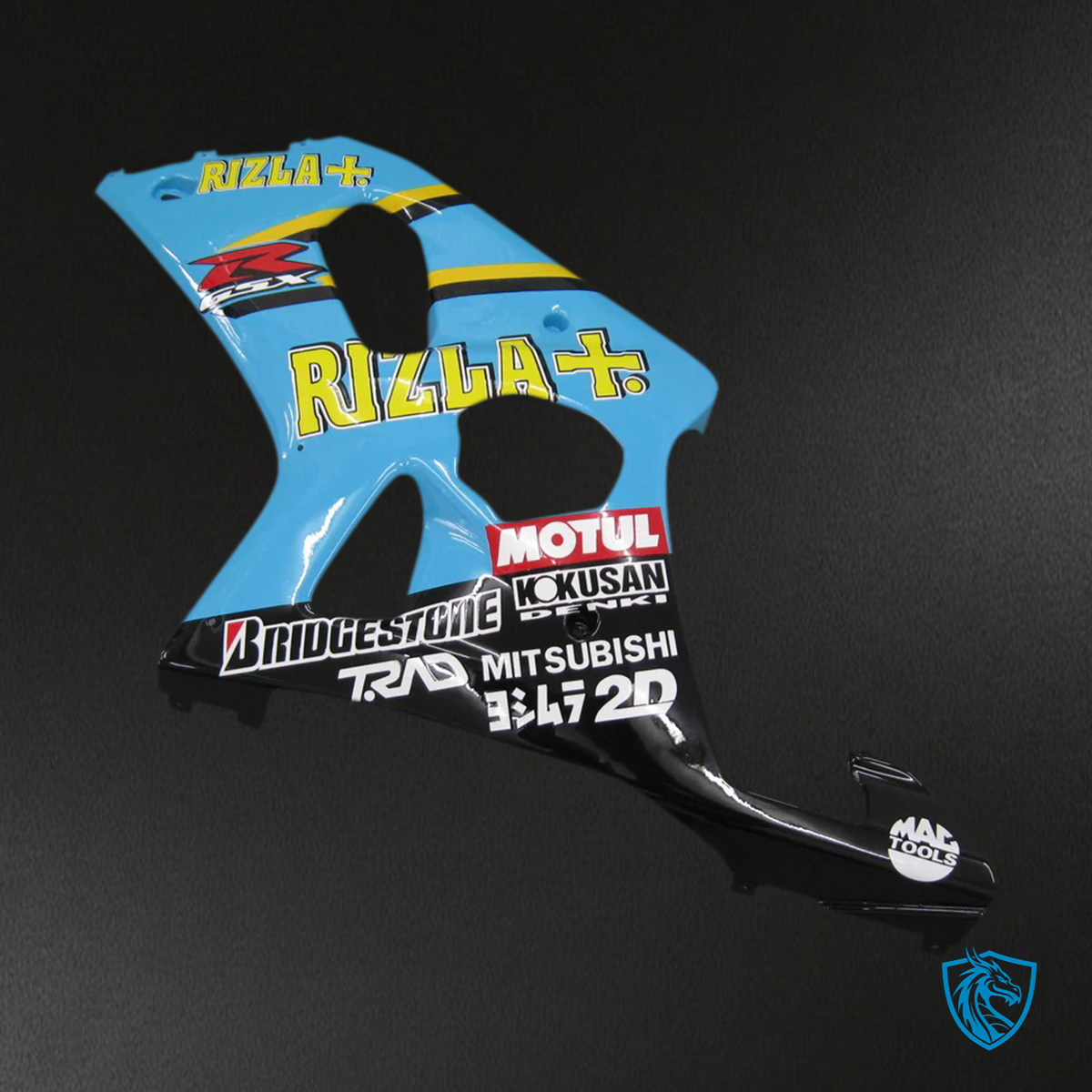 Suzuki GSXR1000 (2000-2002) Multi Blue - Fairing Kit