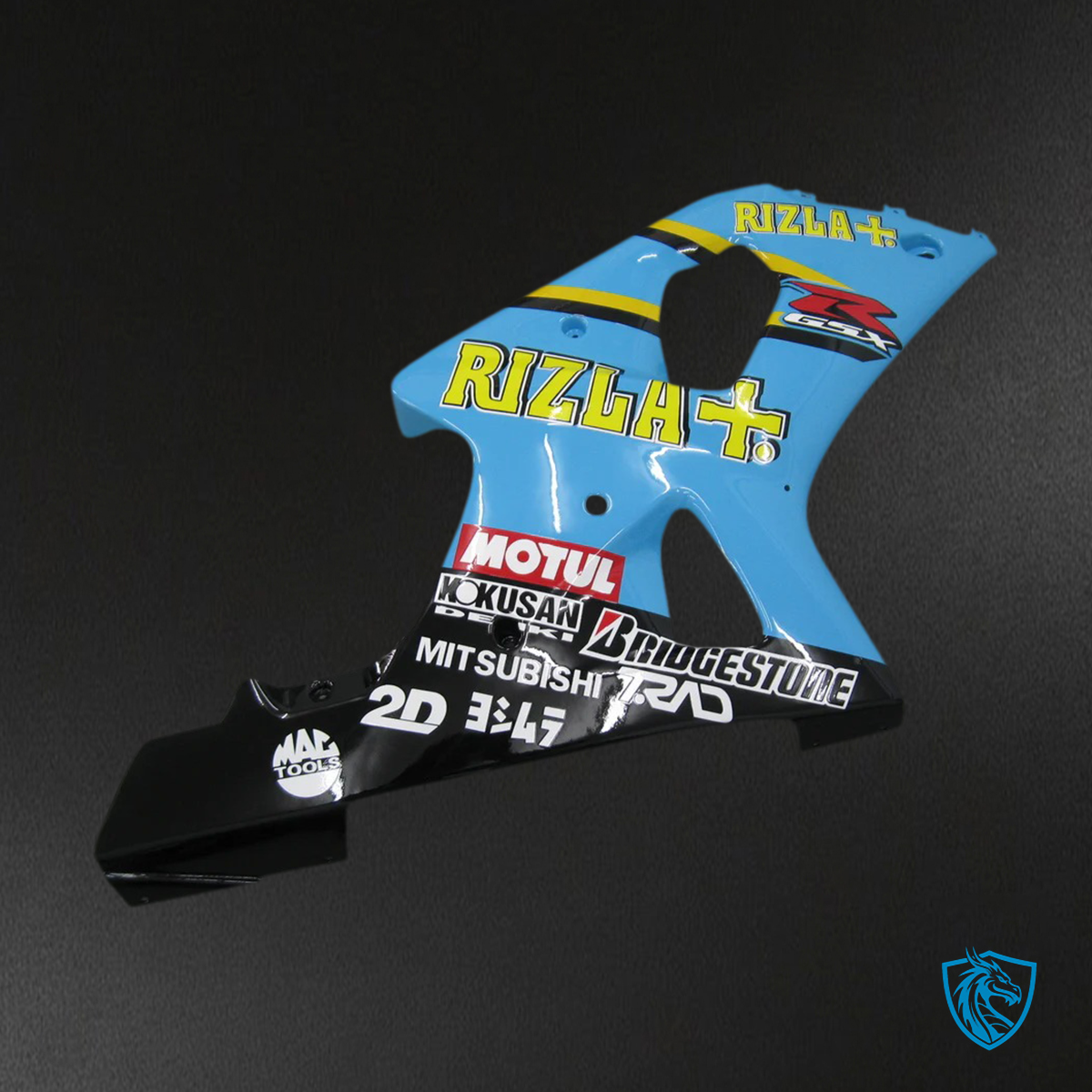 Suzuki GSXR 1000 (2000-2002) Multi Blue - Fairing Kit